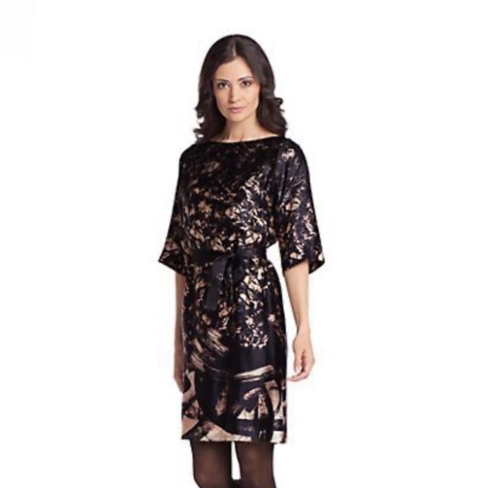 Boss Hugo Boss Silk Dress Belted Size 4